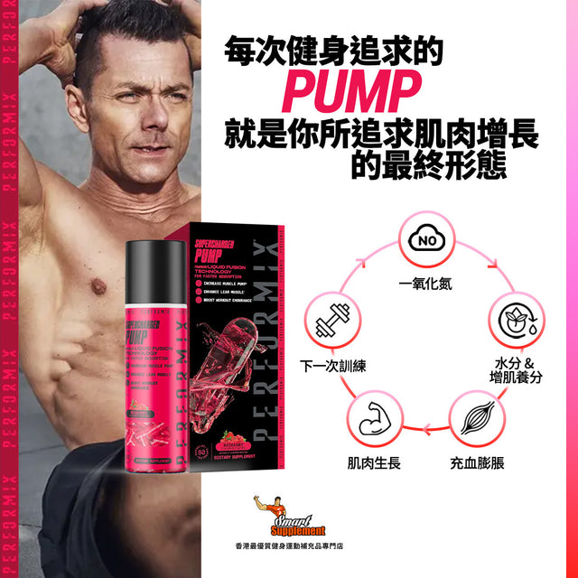 液態PUMP丸 SUPERCHARGED PUMP 肌肉膨脹丸 即時充血