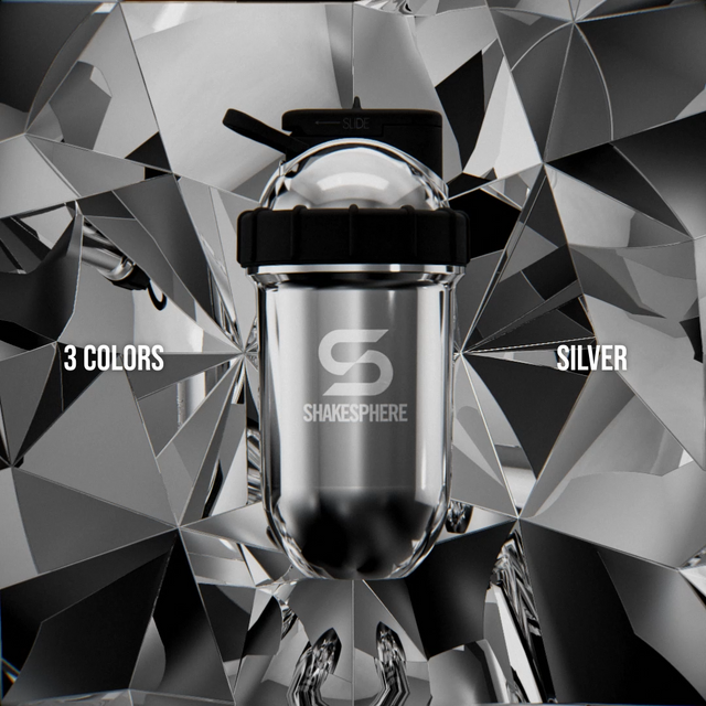 ShakeSphere Shaker Tumbler STEEL 不銹鋼別注版【雙層冷熱控溫功能】