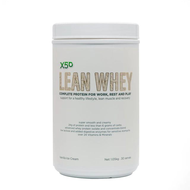 X50 100% Lean Whey Protein 結實乳清蛋白