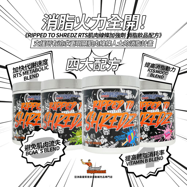 Ripped To Shredz RTS 肌肉線條加強劑