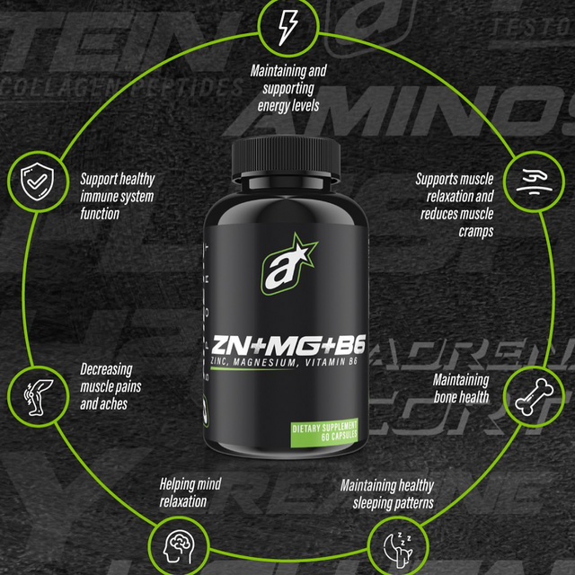 Athletic Sport Zinc + Magnesium + B6