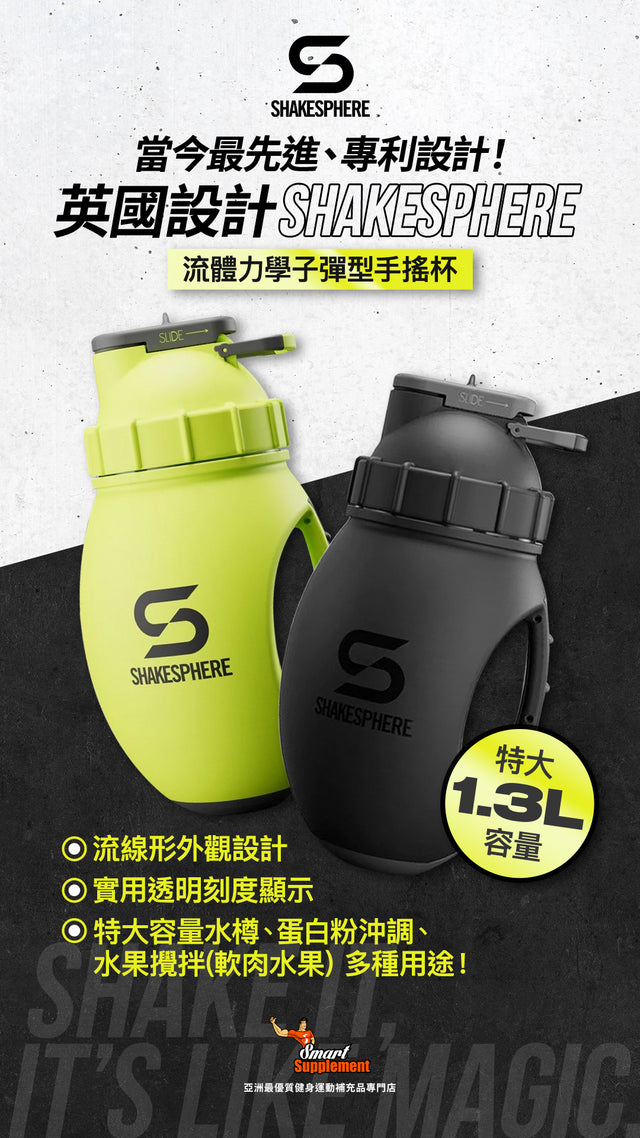 ShakeSphere Mixer Jug 1.3L 榴彈型多功能水樽