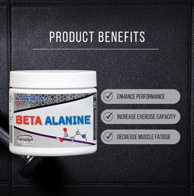 International Protein Beta Alanine β-丙氨酸 (增加肌肽、增加耐力)