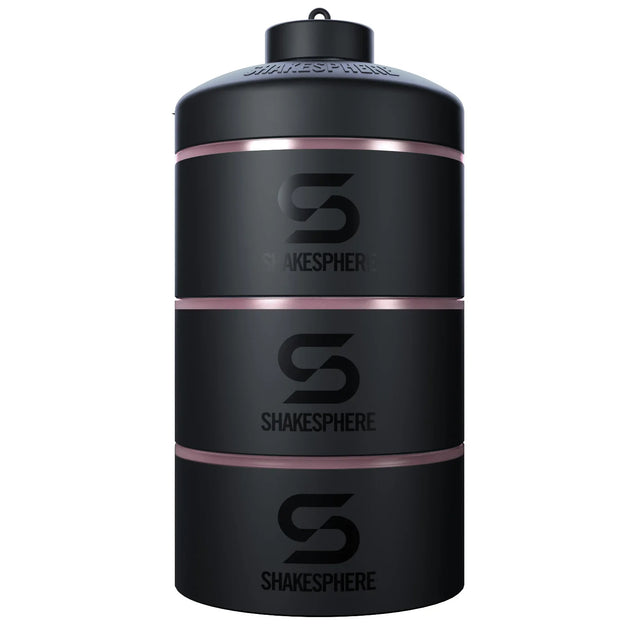 ShakeSphere Stackable Storage 便攜式三層健身奶粉保鮮盒 (3 Containers)